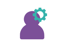 Icono Objetivos:Potenciar la creatividad y la capacidad