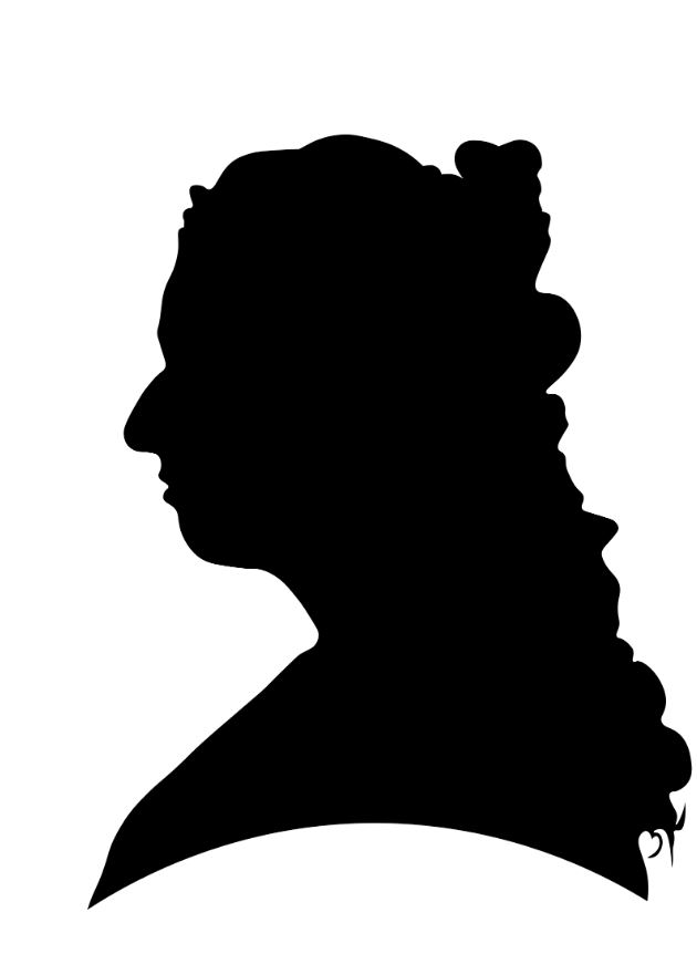 Imagen vectorial creada por la heramienta pluma a partir de un perfil, recreando una tecnica antigua.